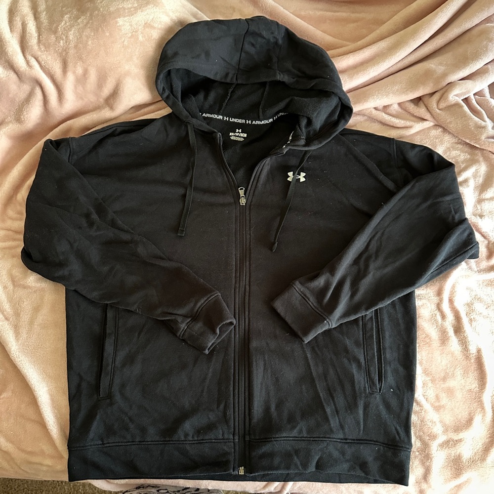 Under Armour Black Zipper Hoodie